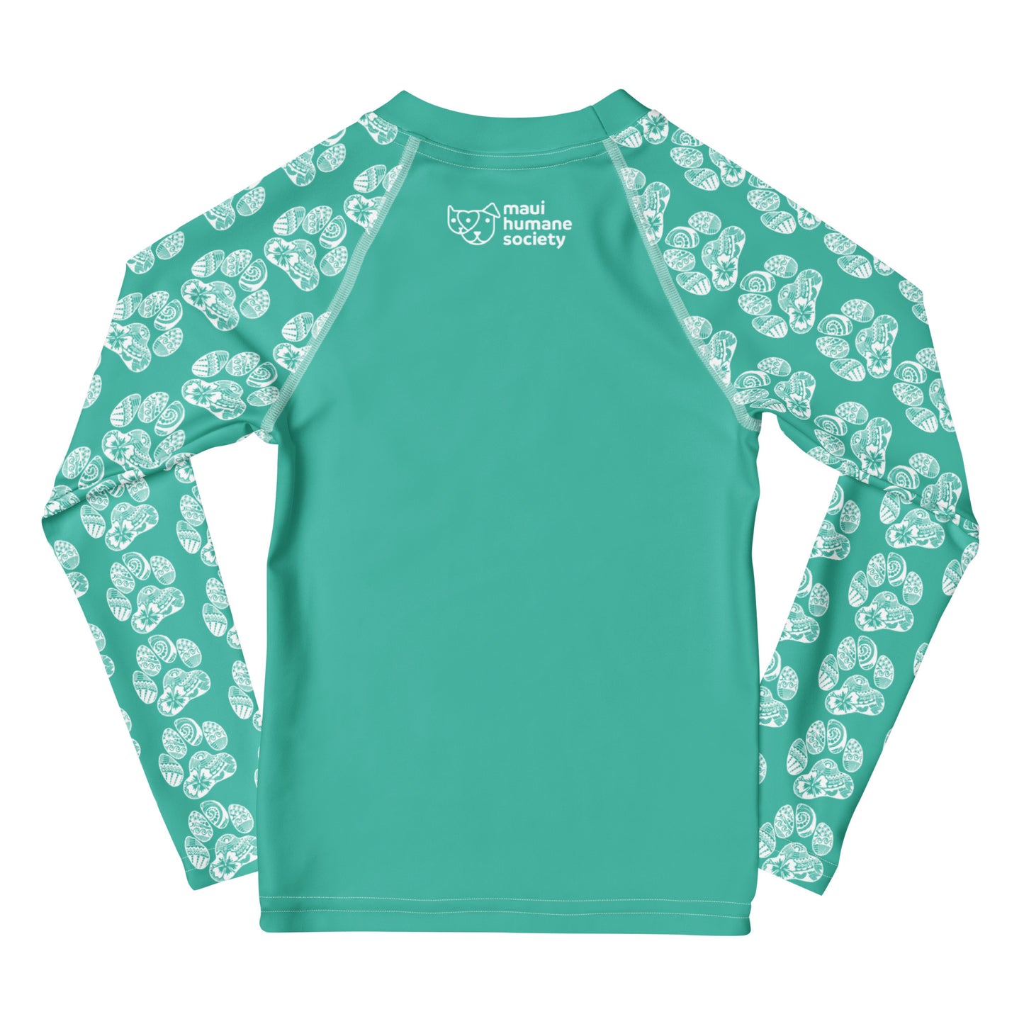 Kids Paw Print Rash Guard