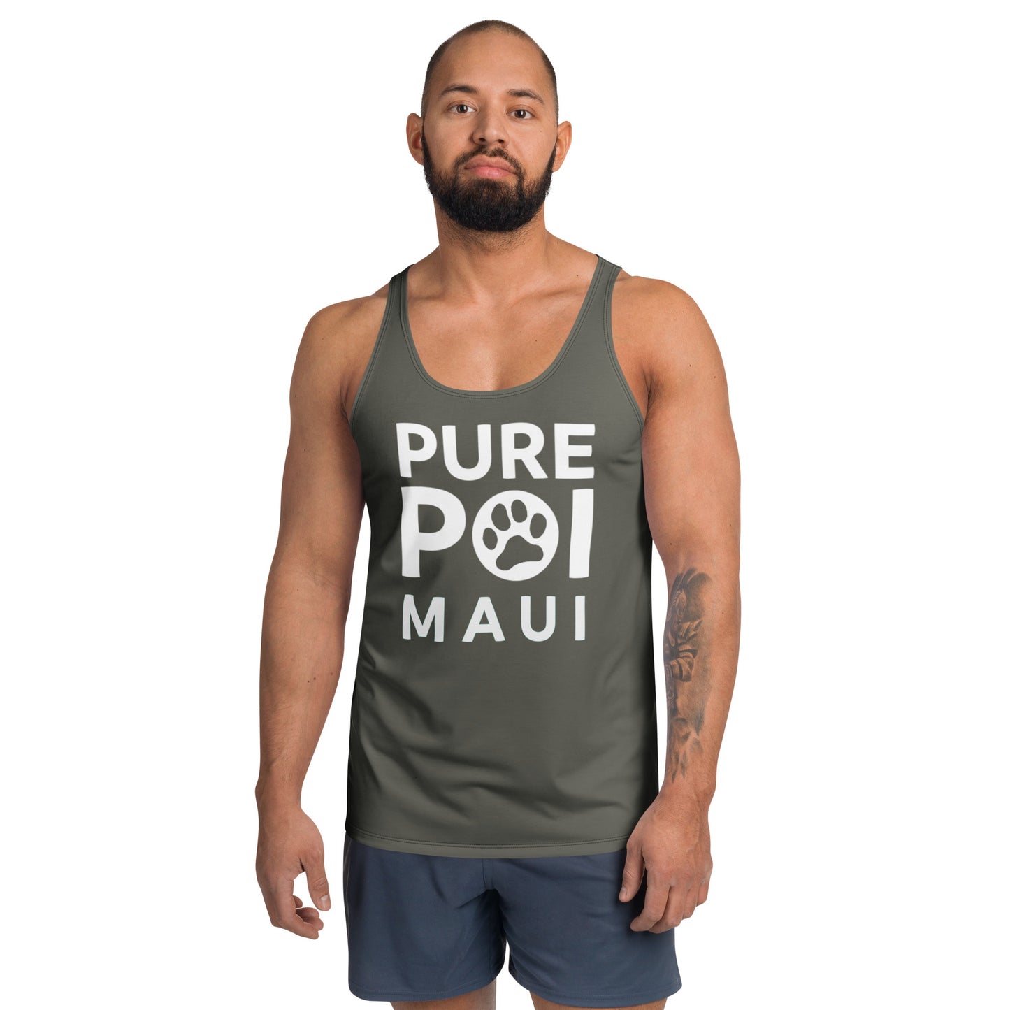 Pure Poi Tank Top - Gray