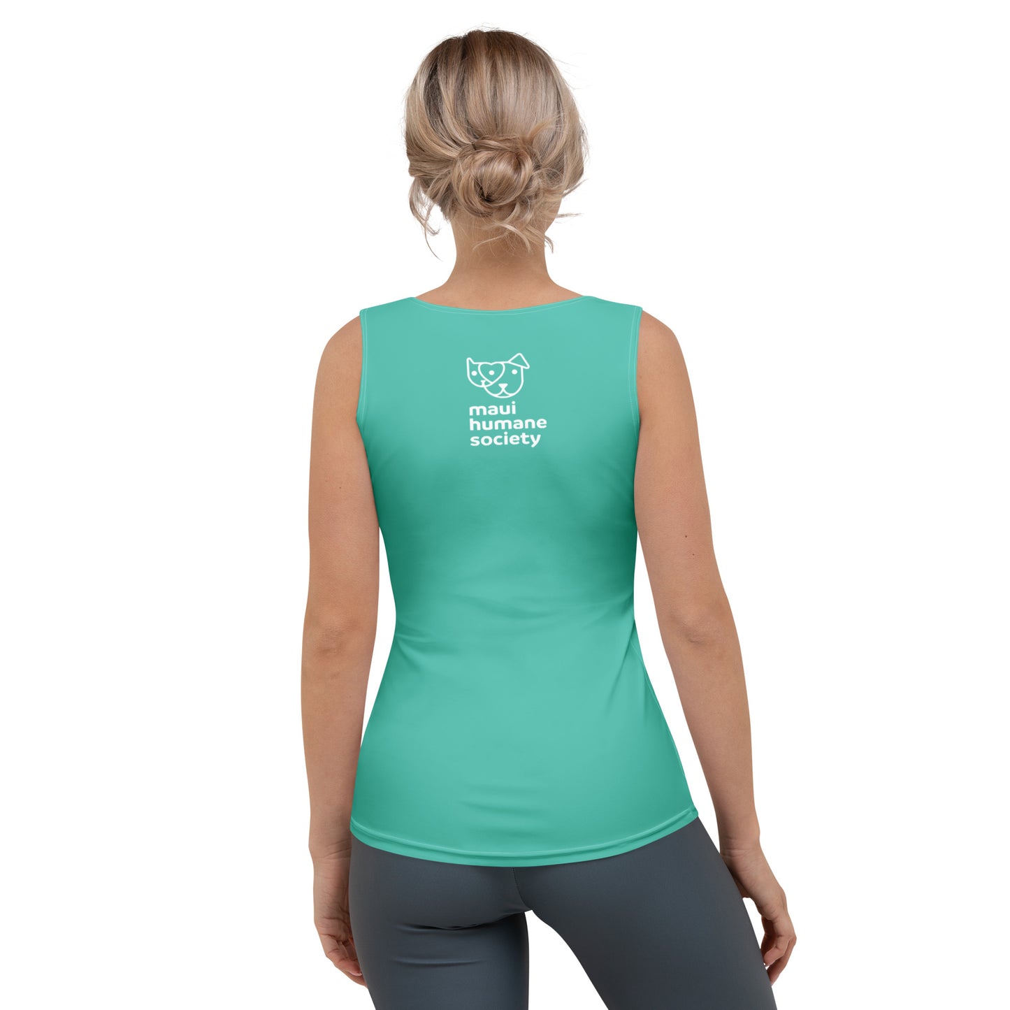 Pure Poi Tank Top - Aqua