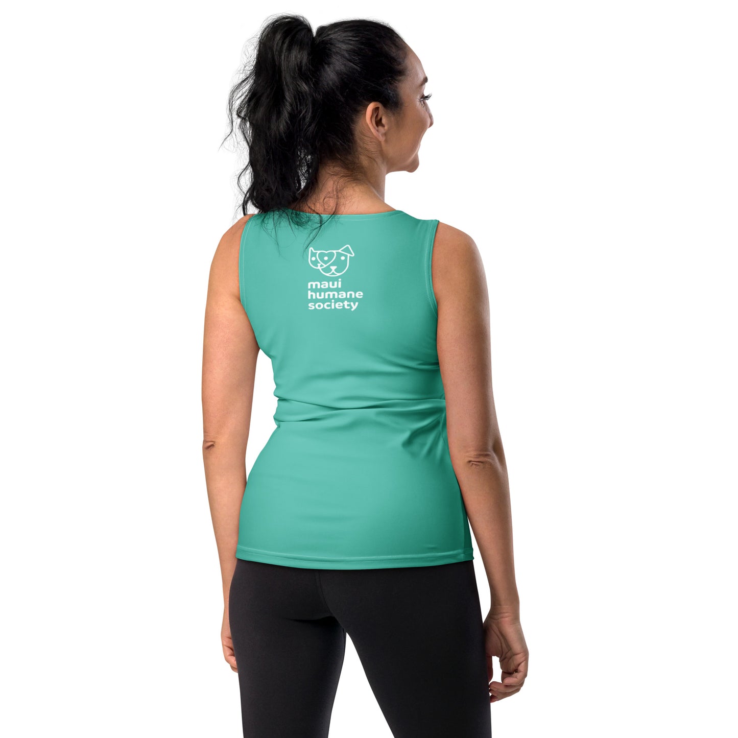 Pure Poi Tank Top - Aqua