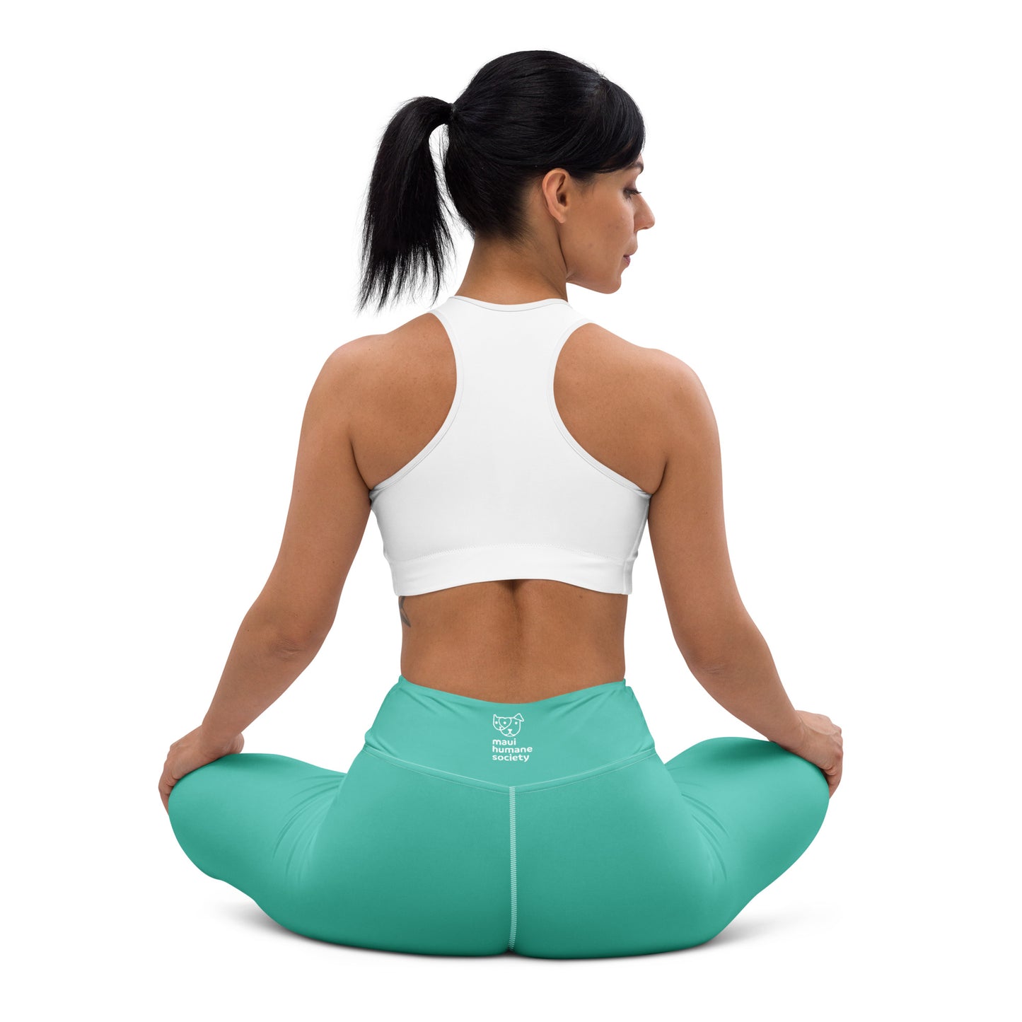 Pure Poi Yoga Leggings - Aqua