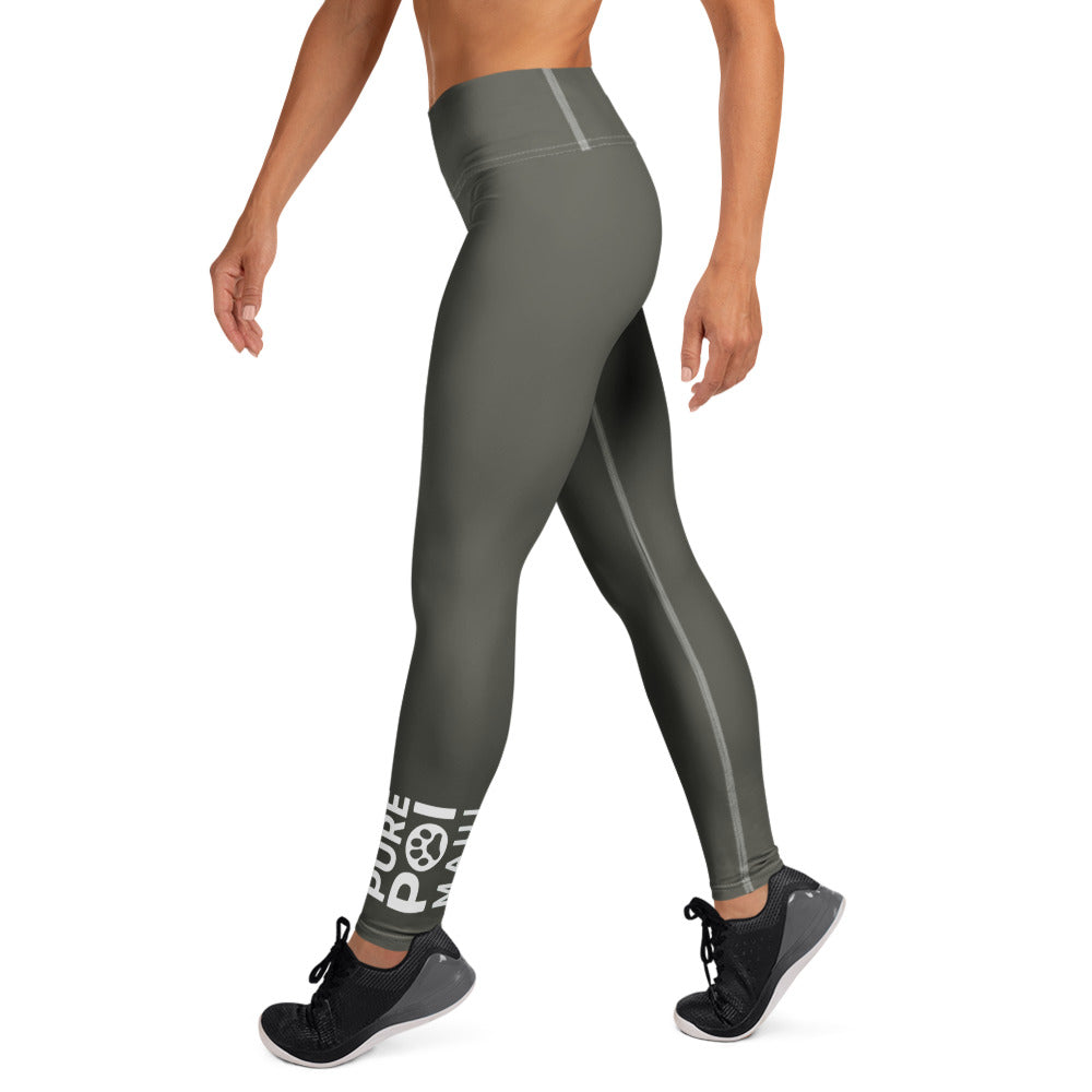 Pure Poi Yoga Leggings - Gray