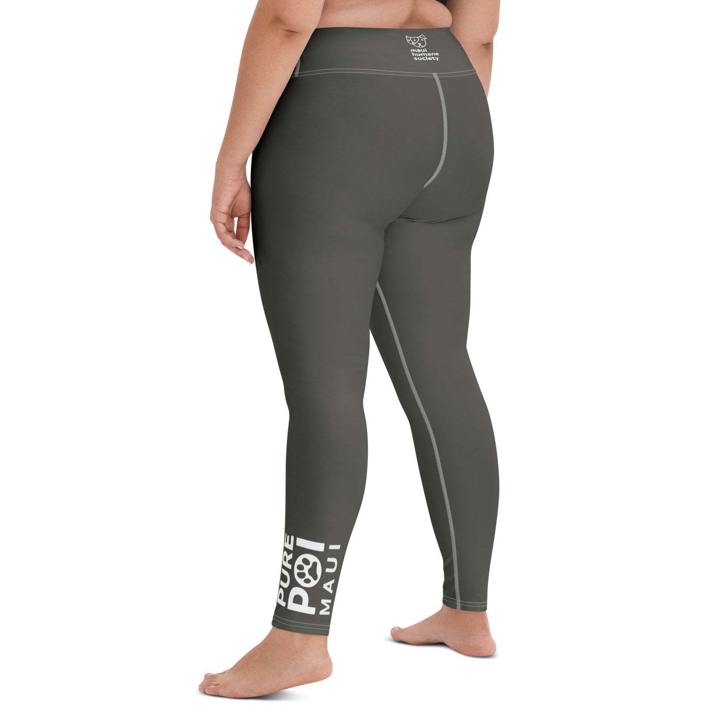 Pure Poi Yoga Leggings - Gray