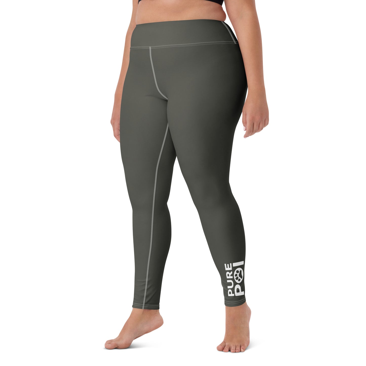 Pure Poi Yoga Leggings - Gray