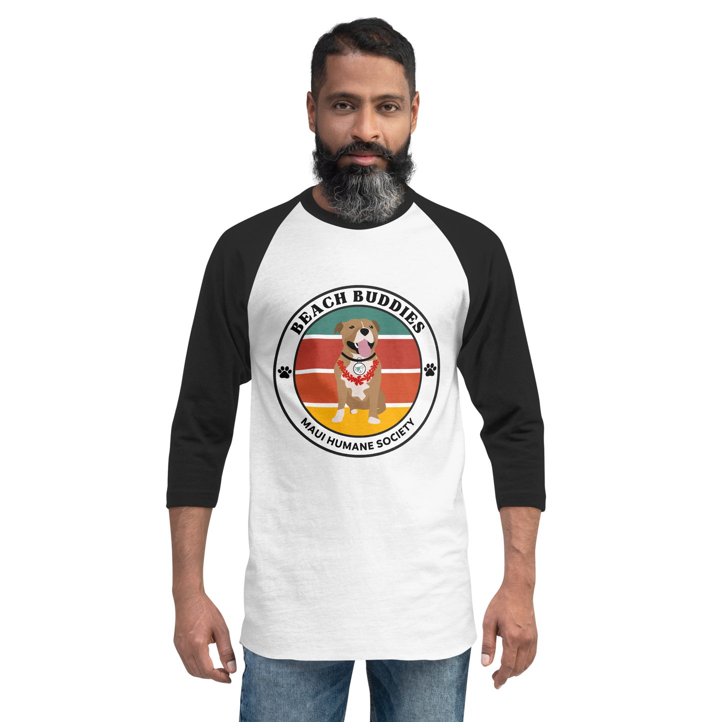 Beach Buddies Baseball Tee