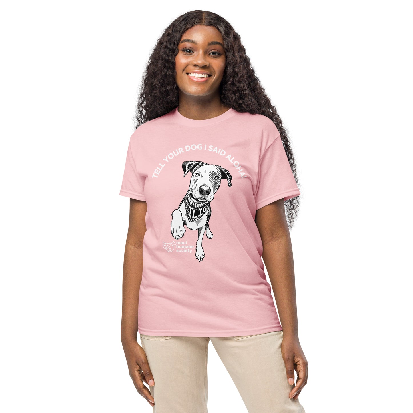 Tell Your Dog I Said Aloha! Adult Unisex T-Shirt