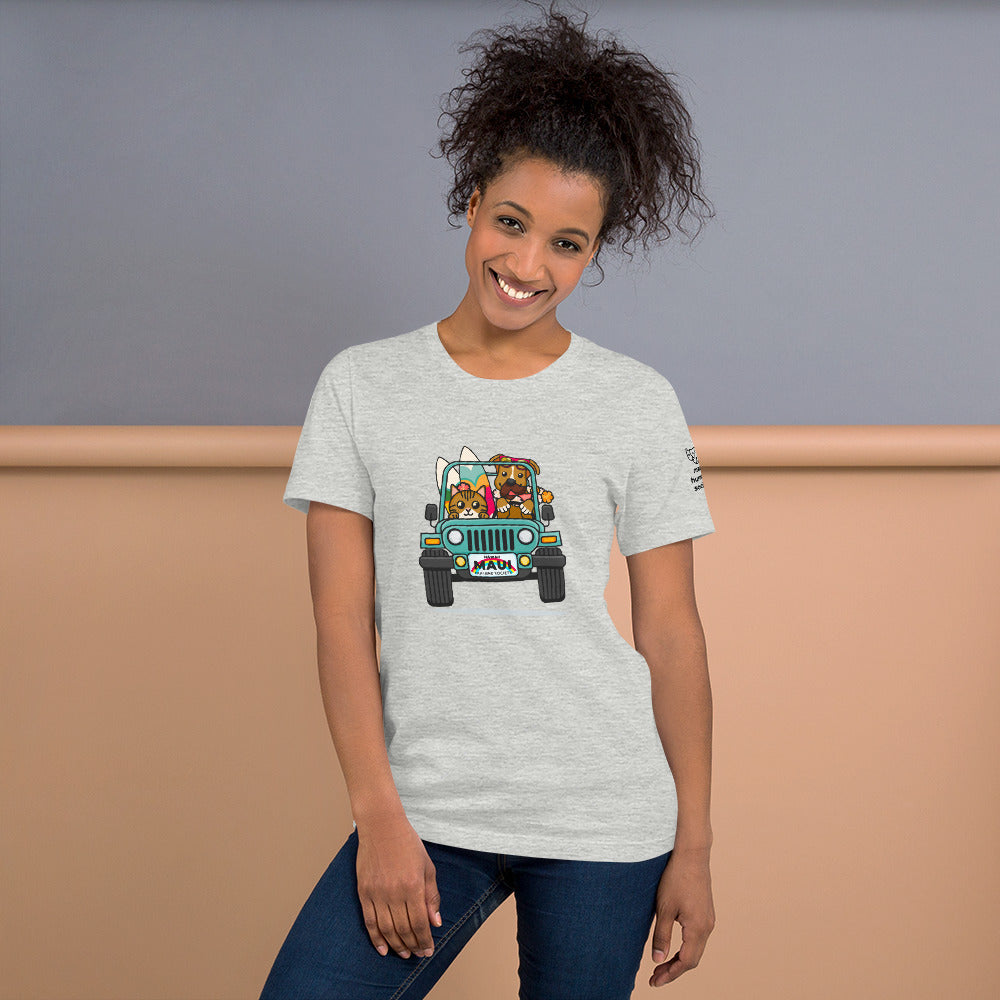 Surf's Up, Paws Out T-shirt