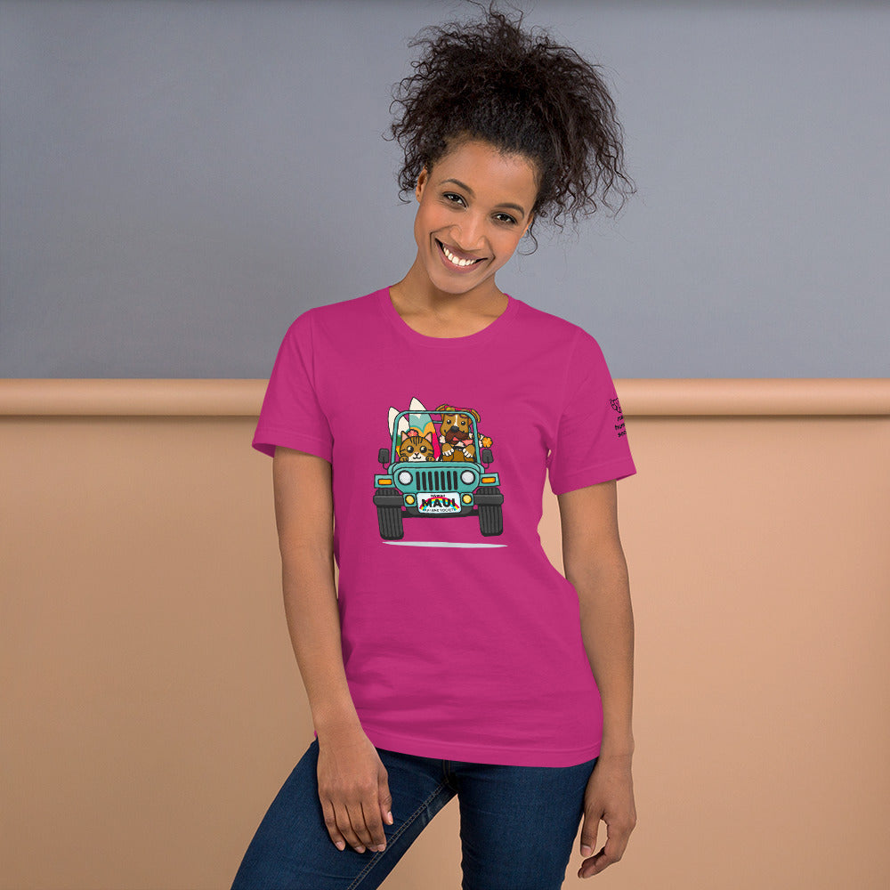Surf's Up, Paws Out T-shirt