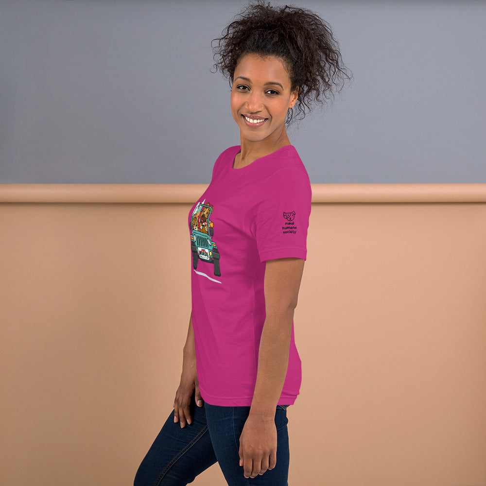 Surf's Up, Paws Out T-shirt