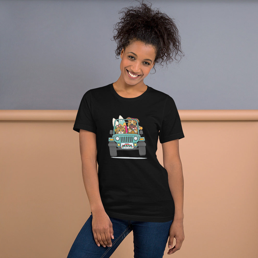Surf's Up, Paws Out T-shirt