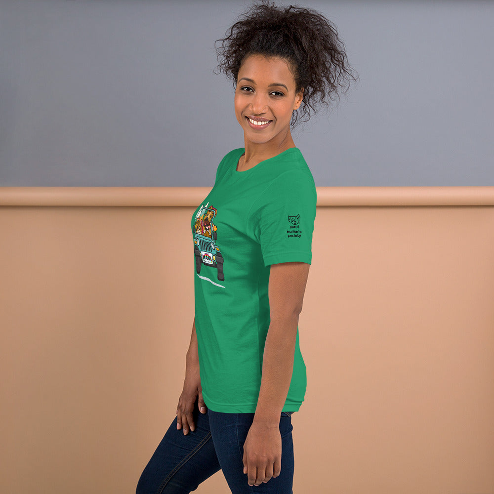 Surf's Up, Paws Out T-shirt