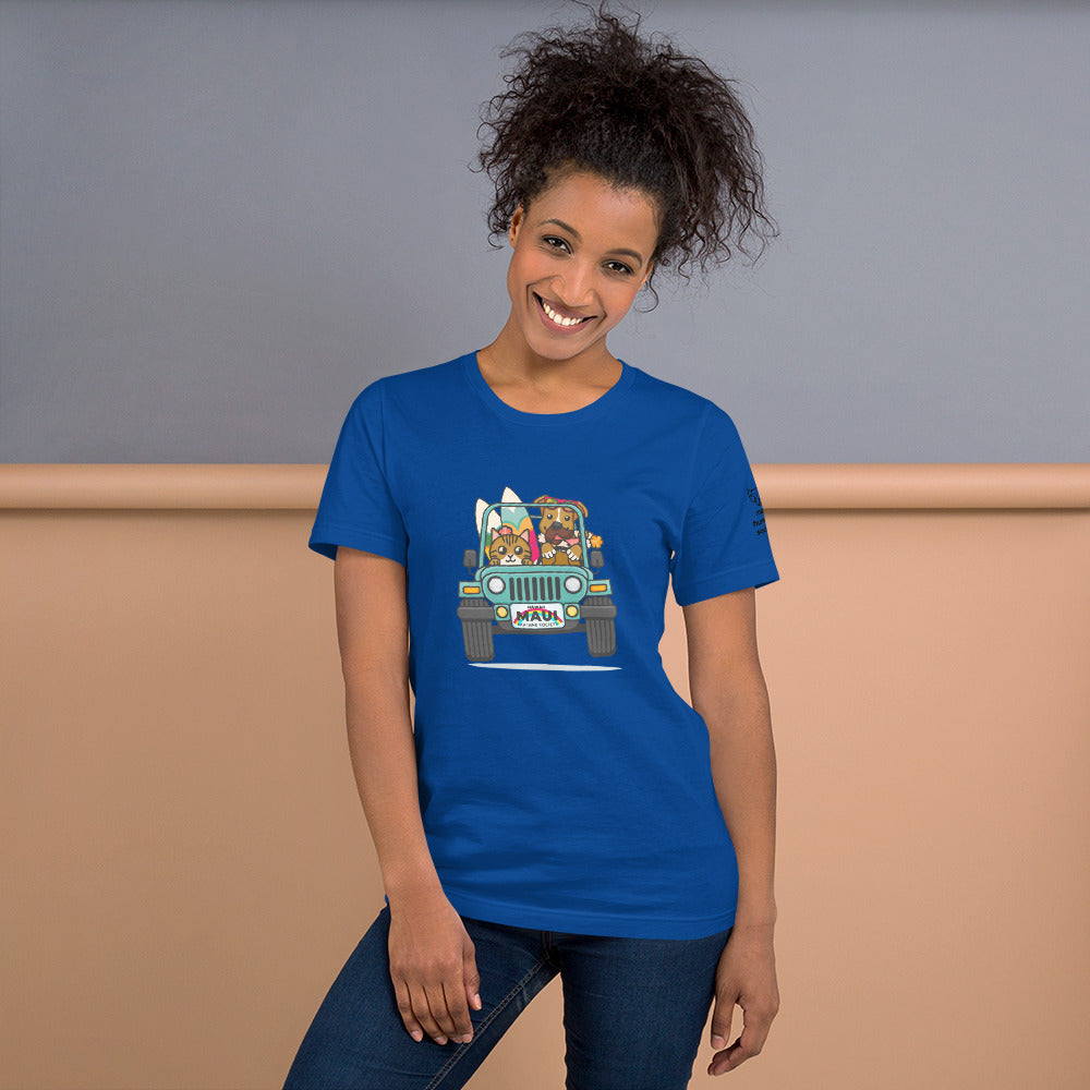 Surf's Up, Paws Out T-shirt