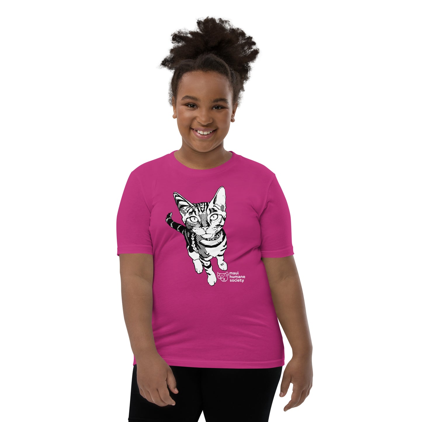Popoki Youth Short Sleeve T-Shirt