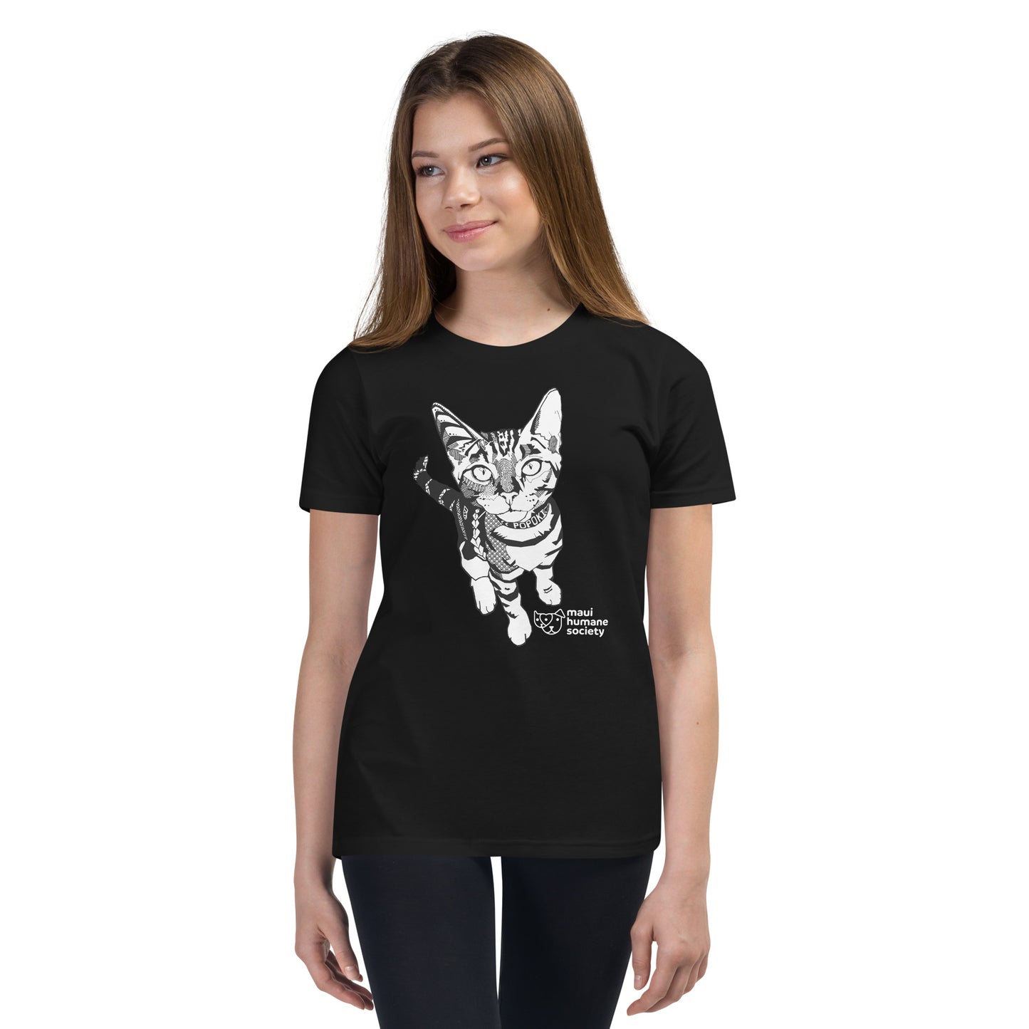 Popoki Youth Short Sleeve T-Shirt