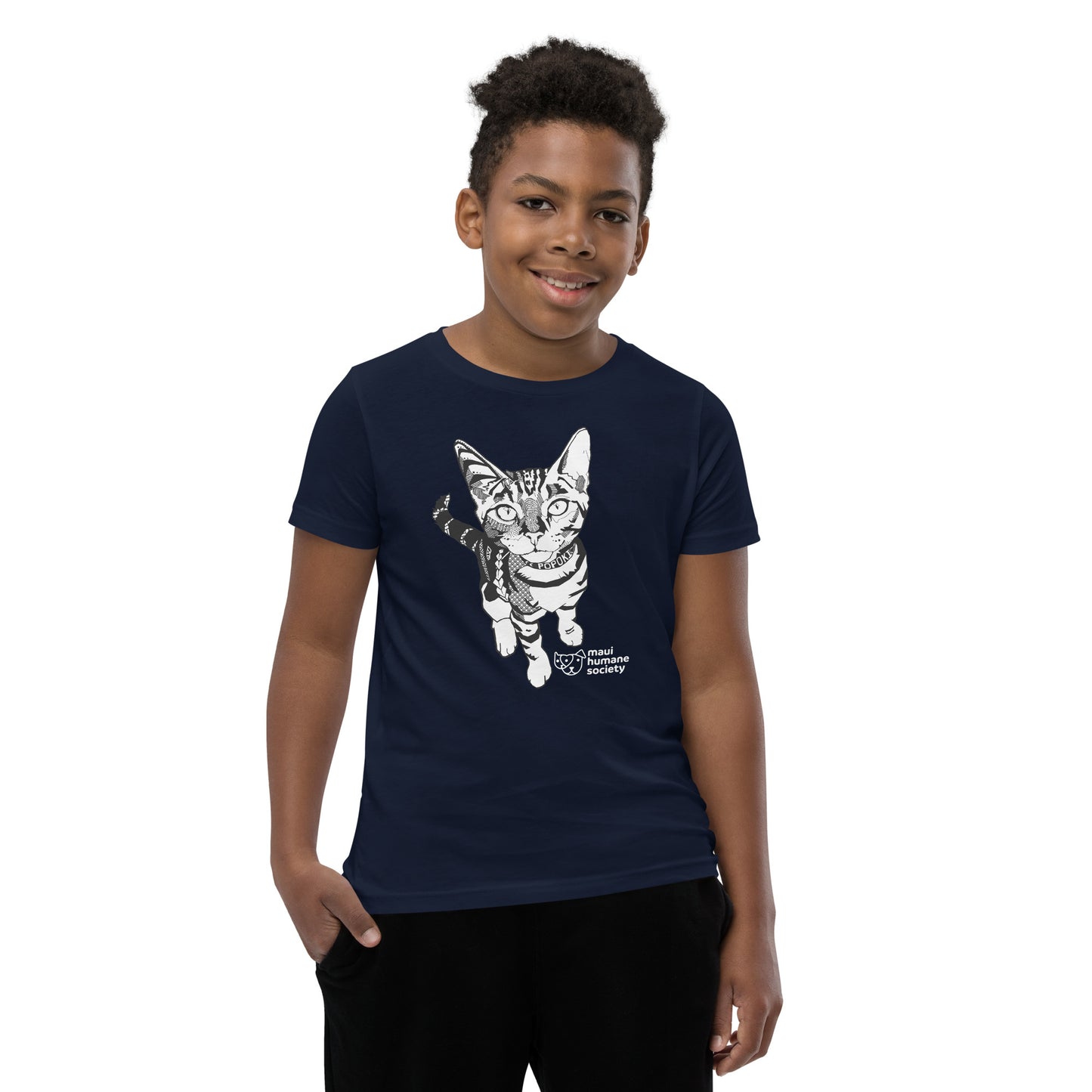 Popoki Youth Short Sleeve T-Shirt