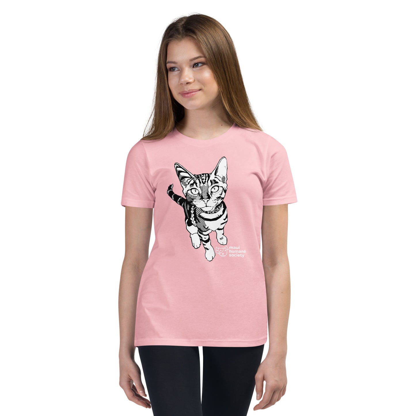 Popoki Youth Short Sleeve T-Shirt