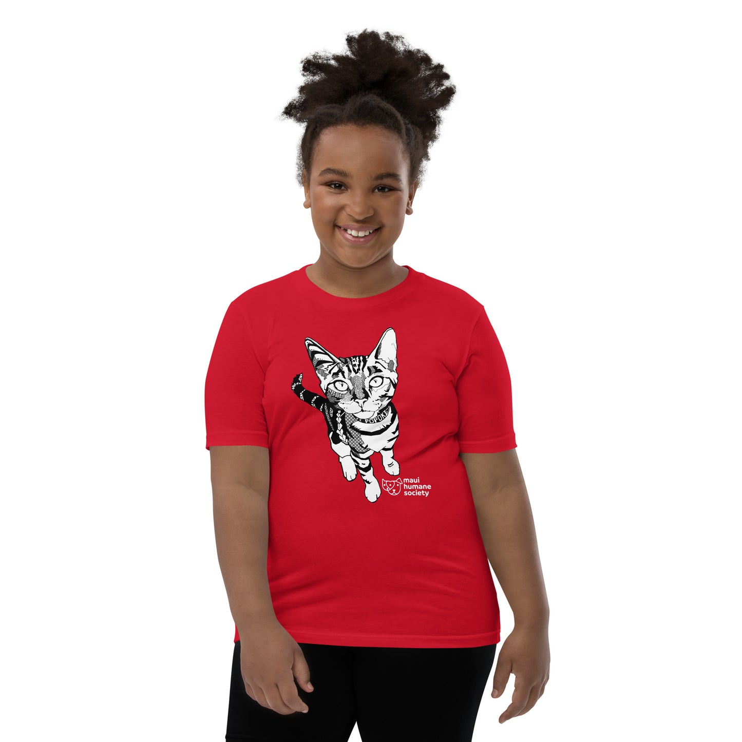 Popoki Youth Short Sleeve T-Shirt