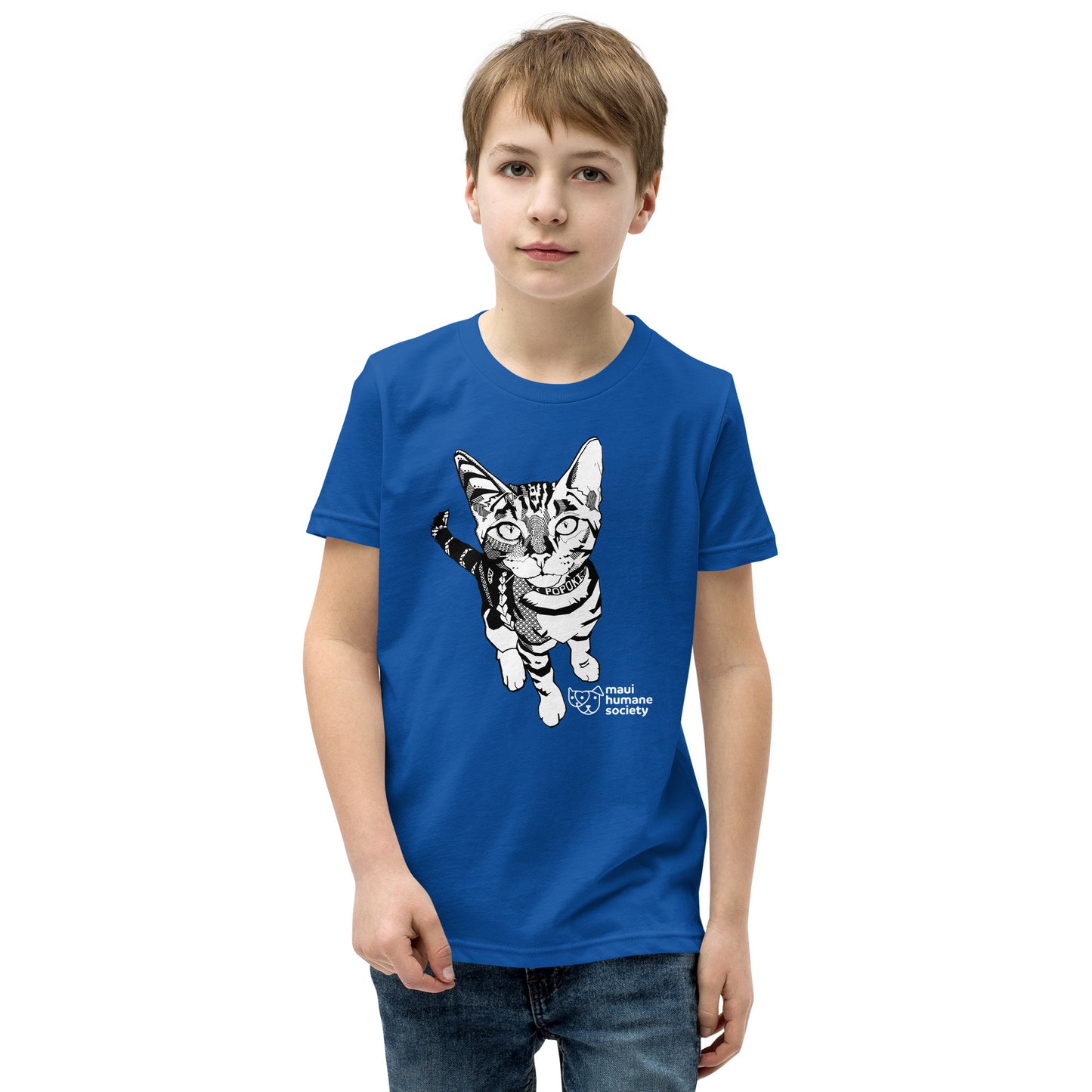 Popoki Youth Short Sleeve T-Shirt