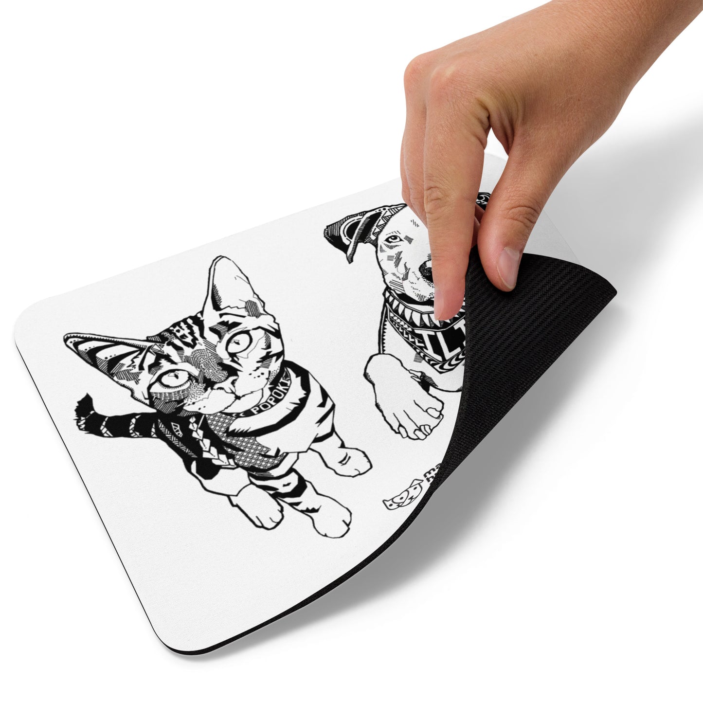 'Īlio and Popoki Mousepad