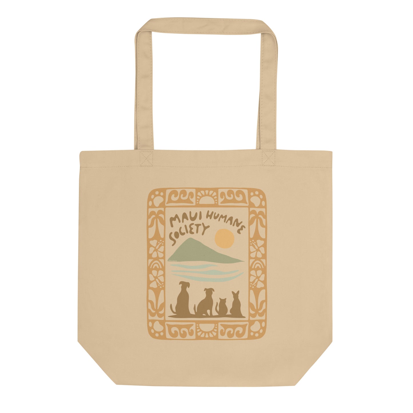 "Rescue with Aloha" Organic Tote Bag – Maui Humane Society x Sarcreate