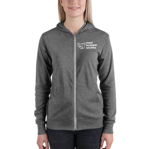 MHS Paw Print Zip Hoodie