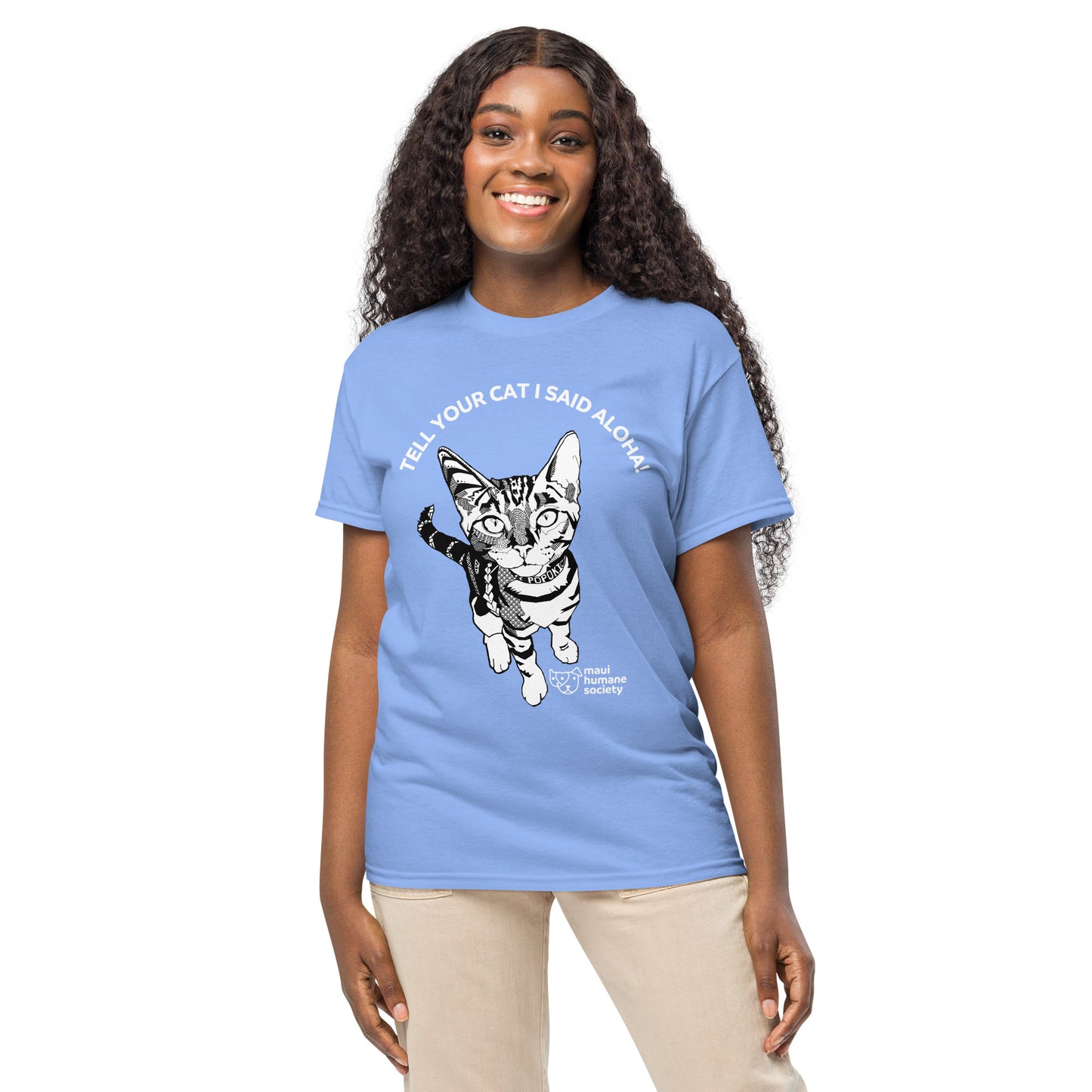 Tell Your Cat I Said Aloha! Adult Unisex T-Shirt