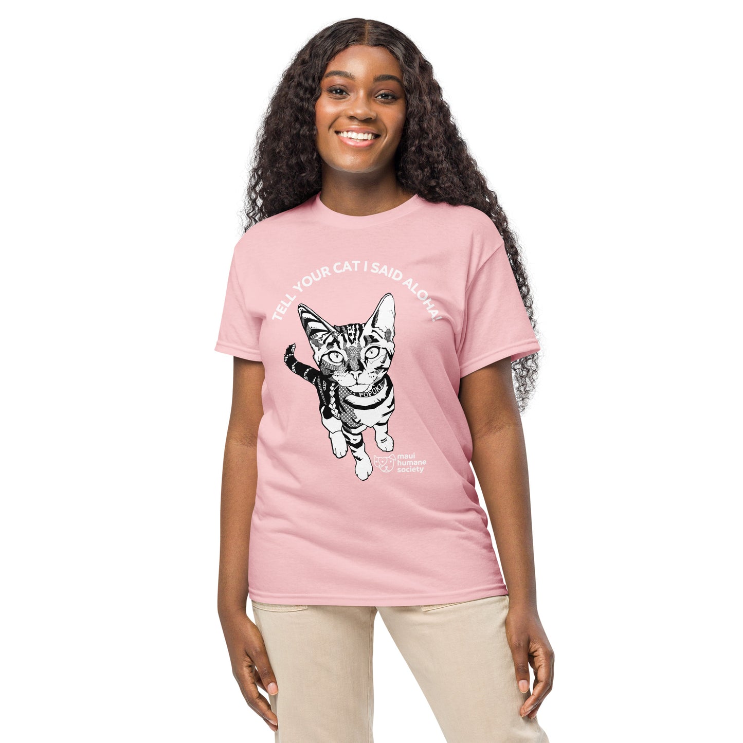 Tell Your Cat I Said Aloha! Adult Unisex T-Shirt