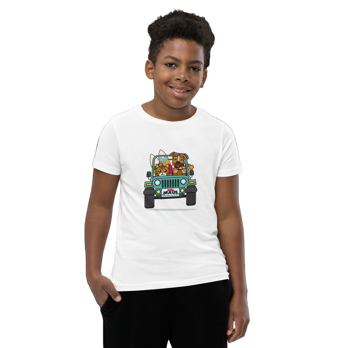 Surf's Up, Paws Out Children's T-Shirt