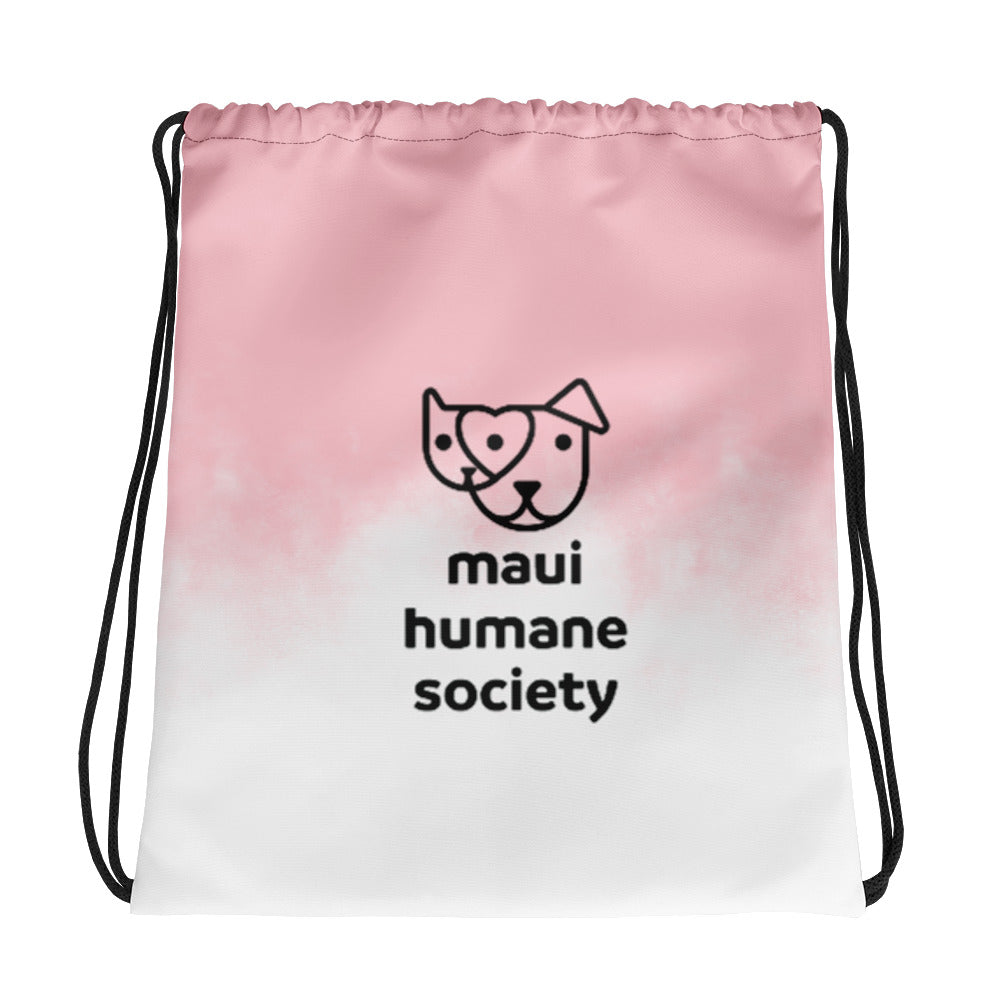 MHS Paw Print Drawstring Bag