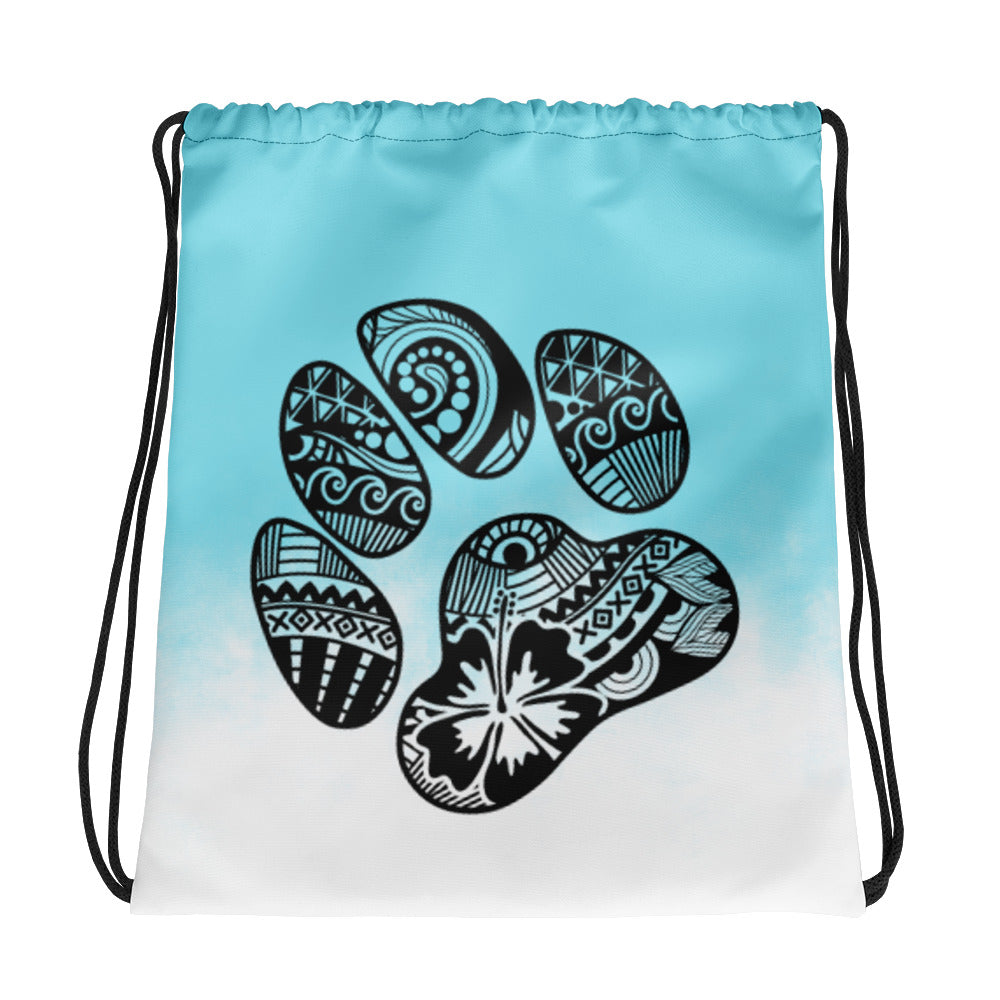 MHS Paw Print Drawstring Bag