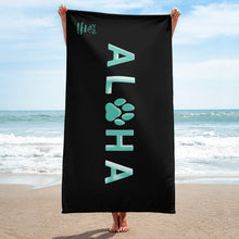 Load image into Gallery viewer, Paw Print MHS Beach Towel
