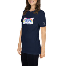 Load image into Gallery viewer, ADOPT Aloha State Plate Unisex T-Shirt ( Black / Navy / Dark Grey)
