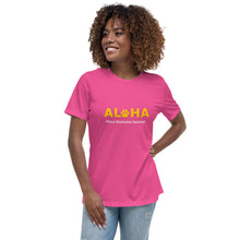 Load image into Gallery viewer, Aloha! Women&#39;s Relaxed T-Shirt

